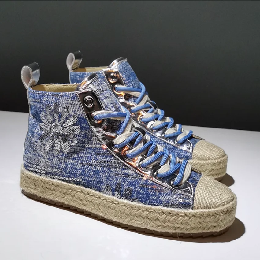 

New zapatos de diseñador mujer alta calidad snaekers dames 2023 high platform sneakers