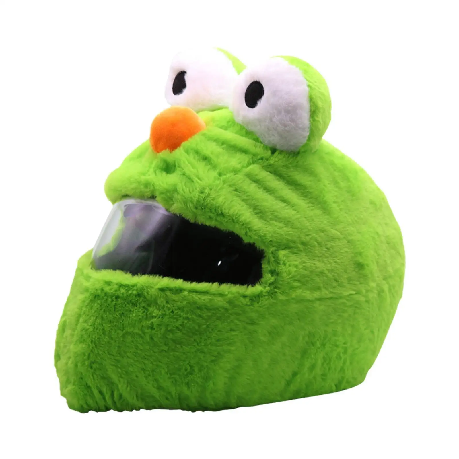 

Helmet Protective Headgear For Men And Women Full Helmet Cartoon Plush Funny Cartoon Plush Helmet Protective Shield C5T0