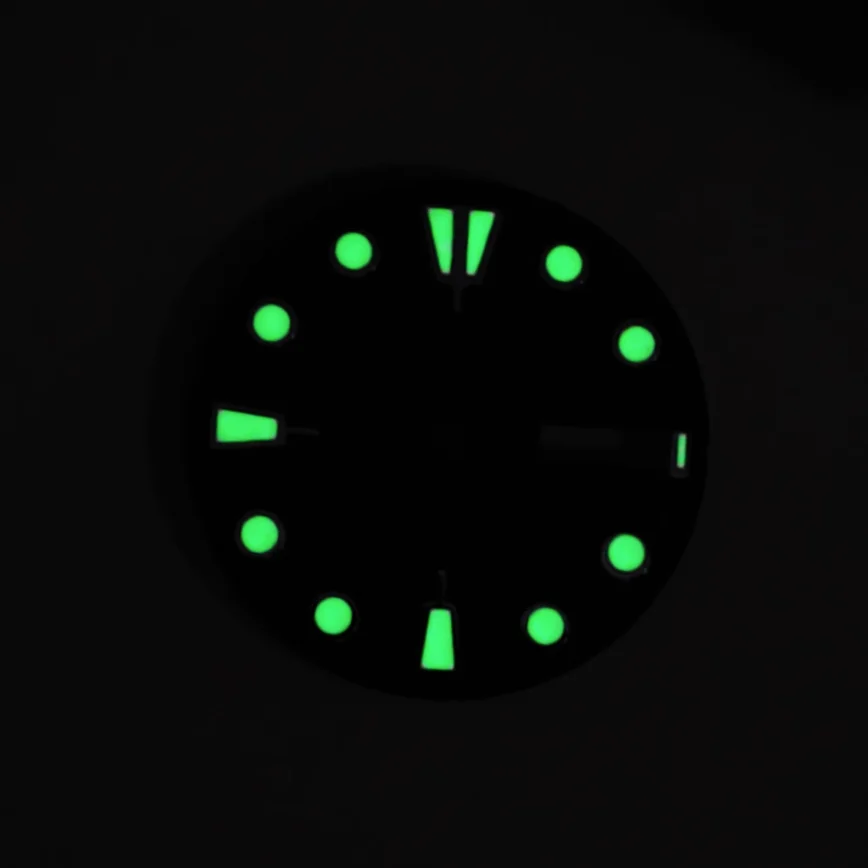 28.5mm Watch Dial Black Dial for NH36/4r36 Movement Watch Accessories