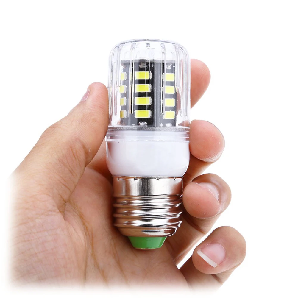 

5W 5736 High Efficiency LED Corn Bulb Lamp Cool White 220V E27 Base Lights E27 Bright 5736 LED Corn Bulb Lamp Cool White