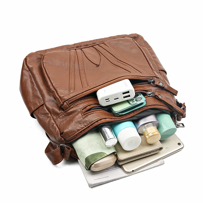 Женская сумка из овечьей кожи