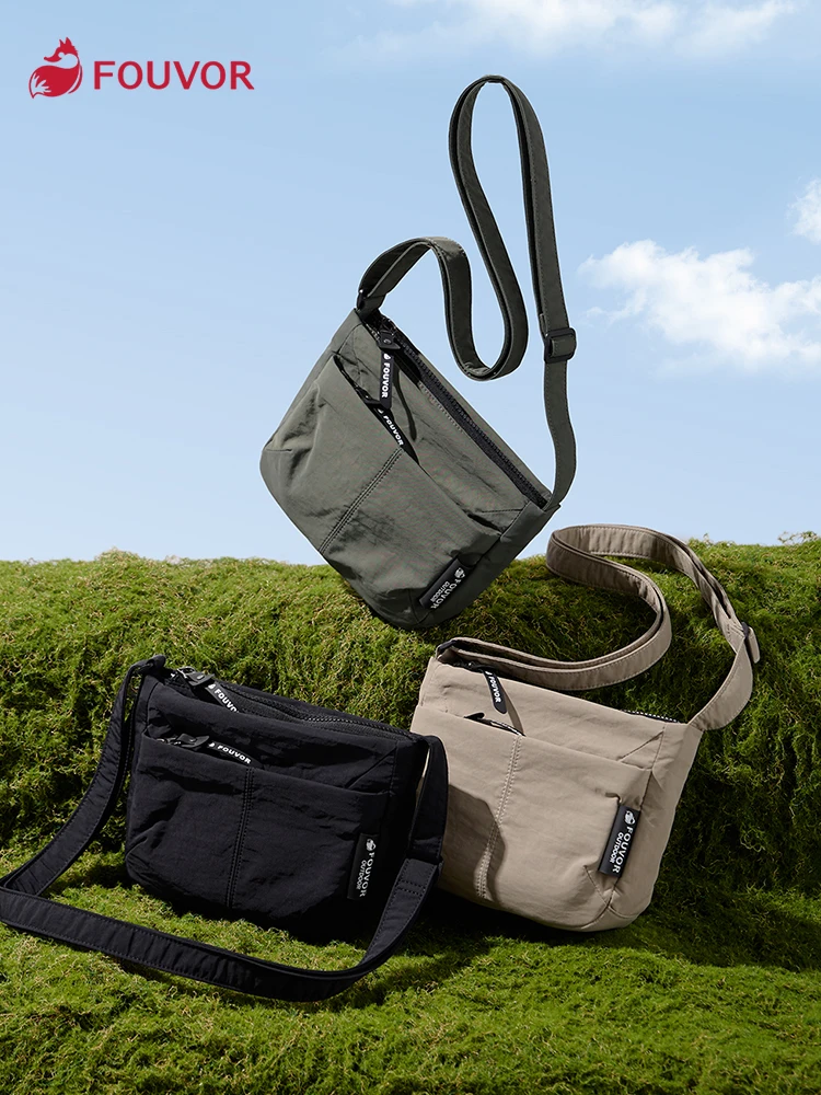 Fouvor модные повседневные женские сумки через плечо 2024 на большой вместимости