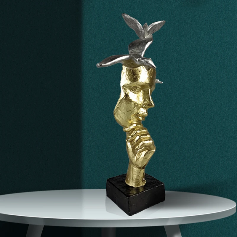 Статуэтки для украшения интерьера аксессуары стола статуэтки миниатюрный