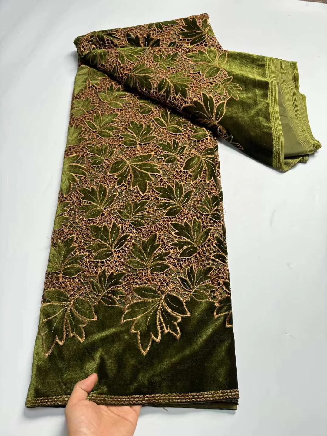 Hoh кружево высокого качества 2024 в африканском стиле высококачественное 5 ярдов