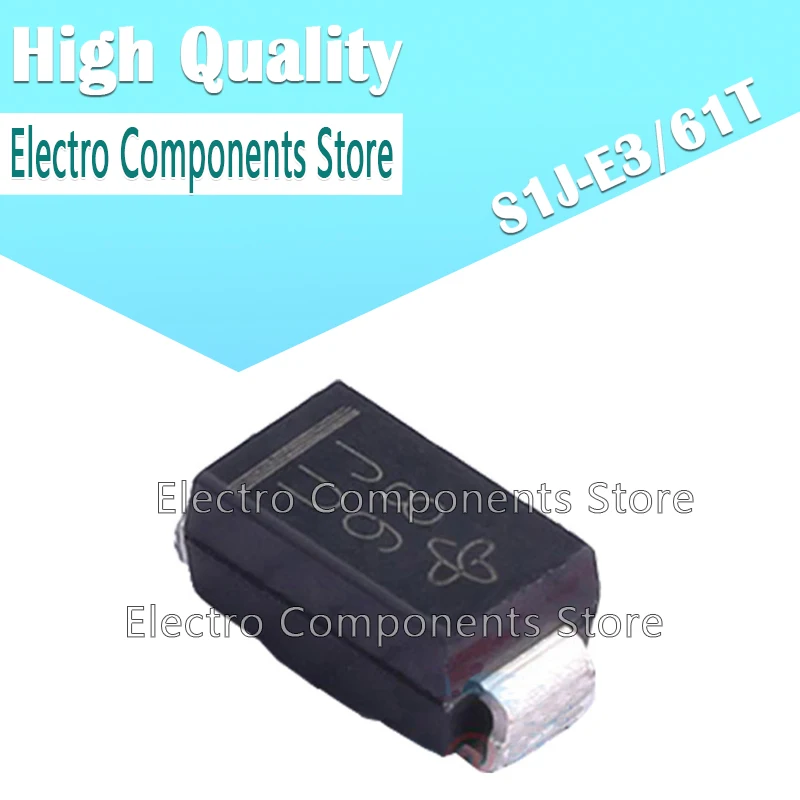 10 шт./лот выпрямительный диод Φ/61T SMD DO214AC (Marking SJ) SJ Универсальный Φ SMA |