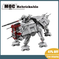 new 794pcs new space war movie scene at te building block model diy creative assembly toy childrens birthday gift moc 75019