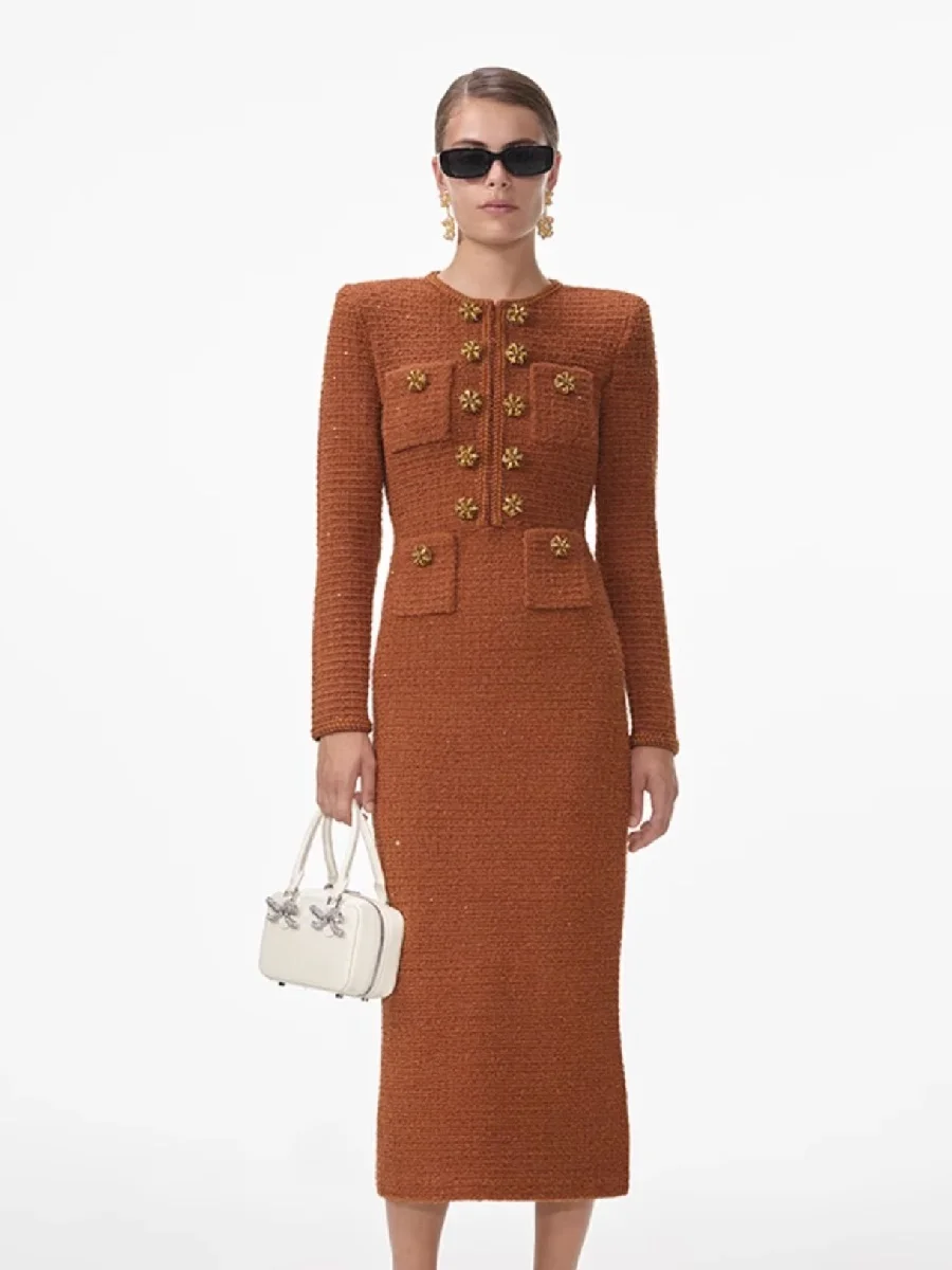 Женское облегающее платье трикотажное