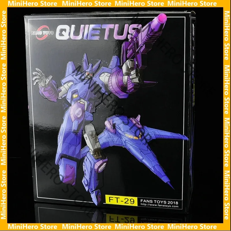 Фото В наличии Оригинальная фигурка робота FansToys FT29 Cyclonus Quietus 1100 Мп из ABS и ПВХ для демонстрации №4