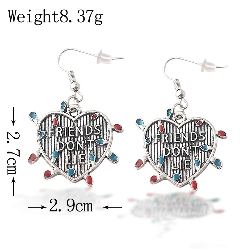 Серьги-клипсы Душе Странные Дела из нержавеющей стали