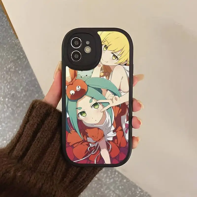 Monogatari Yotsugi Ononok Phone Case Hard Leather Phone Case For iPhone 14 13 12 Mini 11 14 Pro Max Xs X Xr 7 8 Plus 6 6s