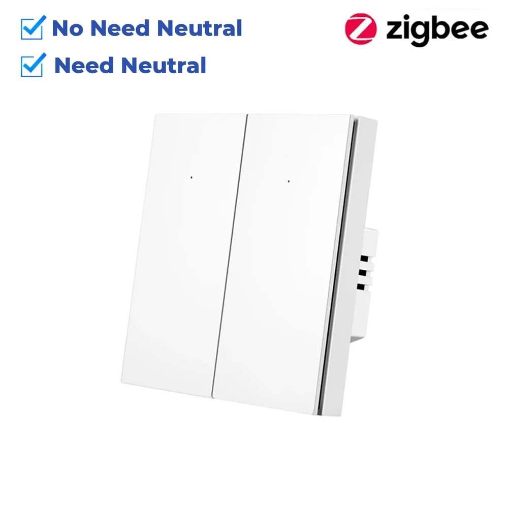 

Умный выключатель света Tuya Zigbee