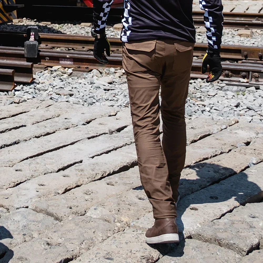 Дышащие брюки для езды на мотоцикле с защитой от падения