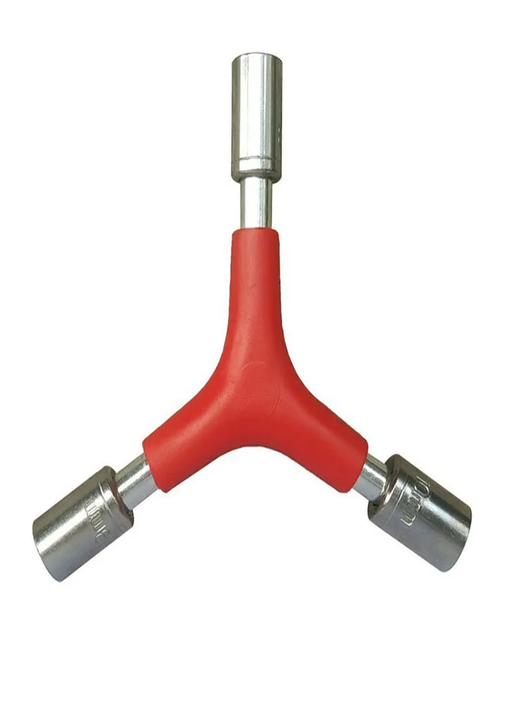 

Велосипедный гаечный ключ, шестигранный ключ с тремя головками, комбинированный инструмент для велосипеда, инструмент для ремонта