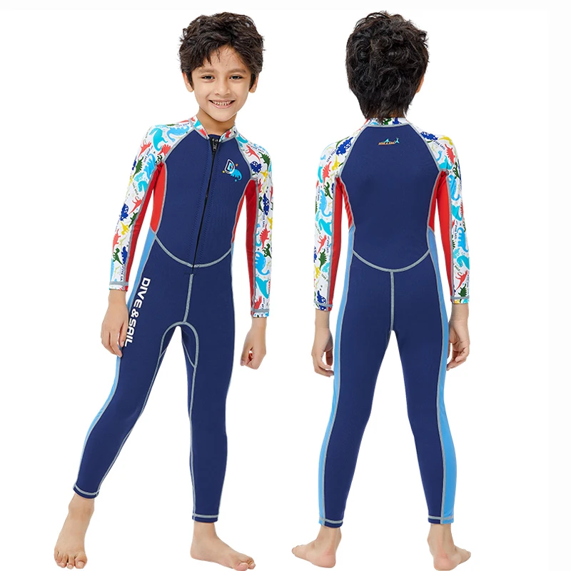 Детские гидрокостюмы 2 мм неопреновый купальник для серфинга костюм дайвинга