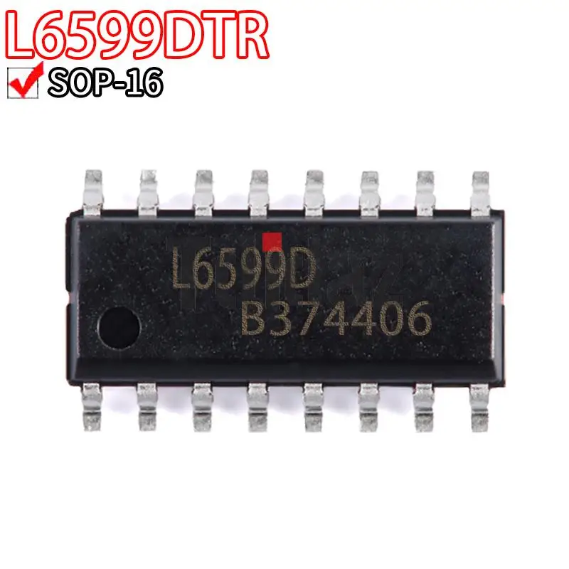 5 шт. L6599DTR L6599D L6599 SMD L6599AD SOP-16 L6598D L6598 L6566B L6566 L6386D L6386 L6386ED L6562D L6561D L6388ED L5970D L5973D