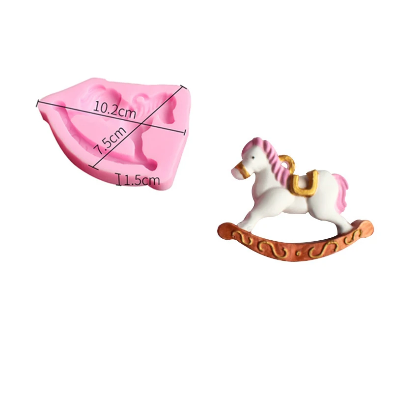 

Силиконовая форма для торта "Карусель лошадь"