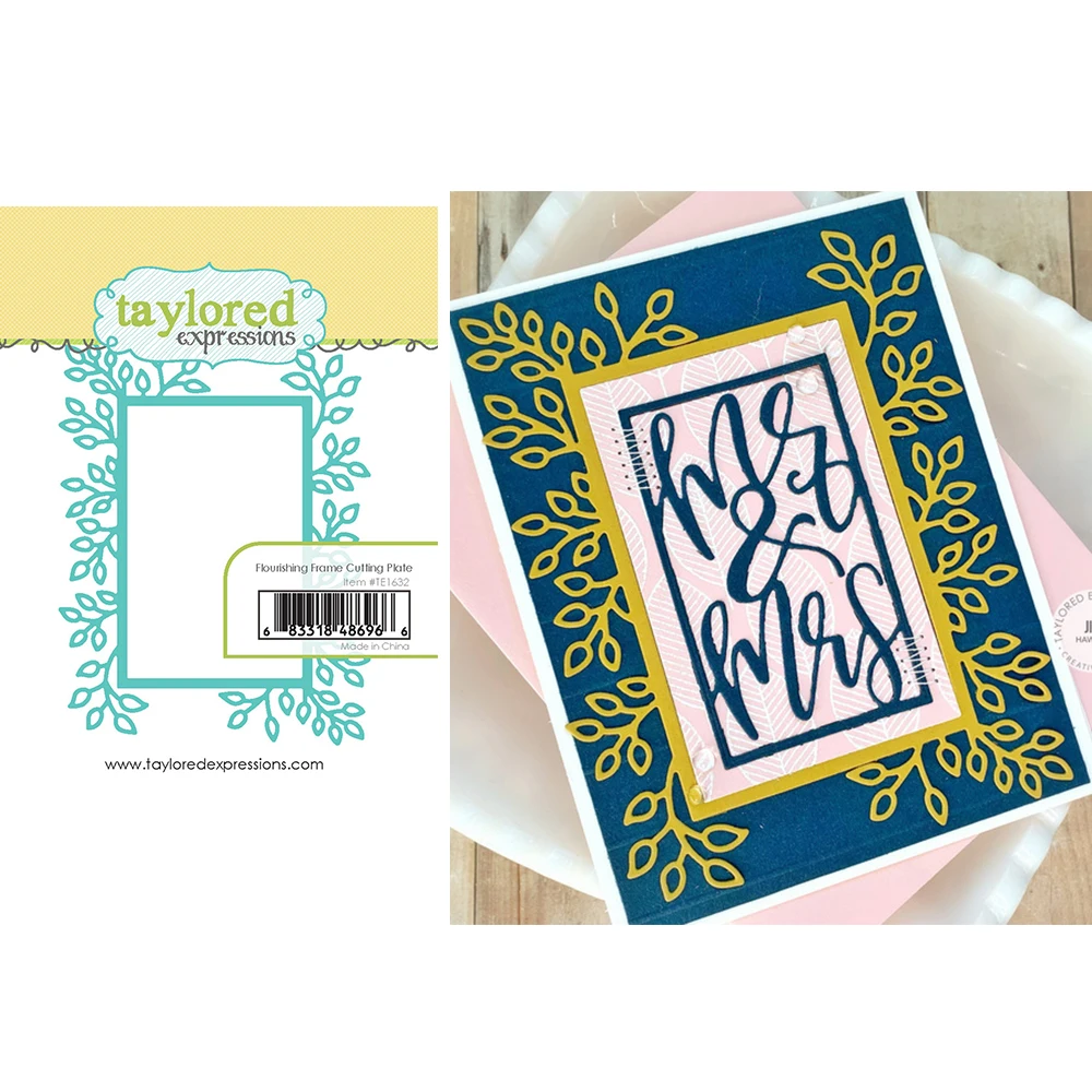 

Exquisite Flower Stand Metal Cutting Dies DIY Molds Scrapbooking Paper Making Cuts Crafts Template Handmade Decoration