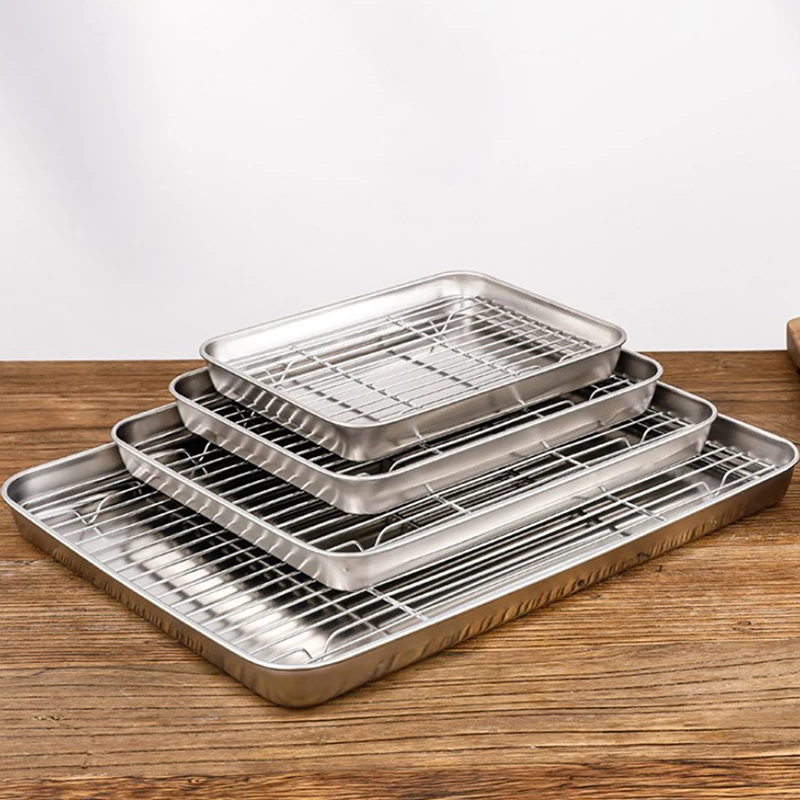 Форма для выпечки из нержавеющей стали с проволочной стойкой противень тортов