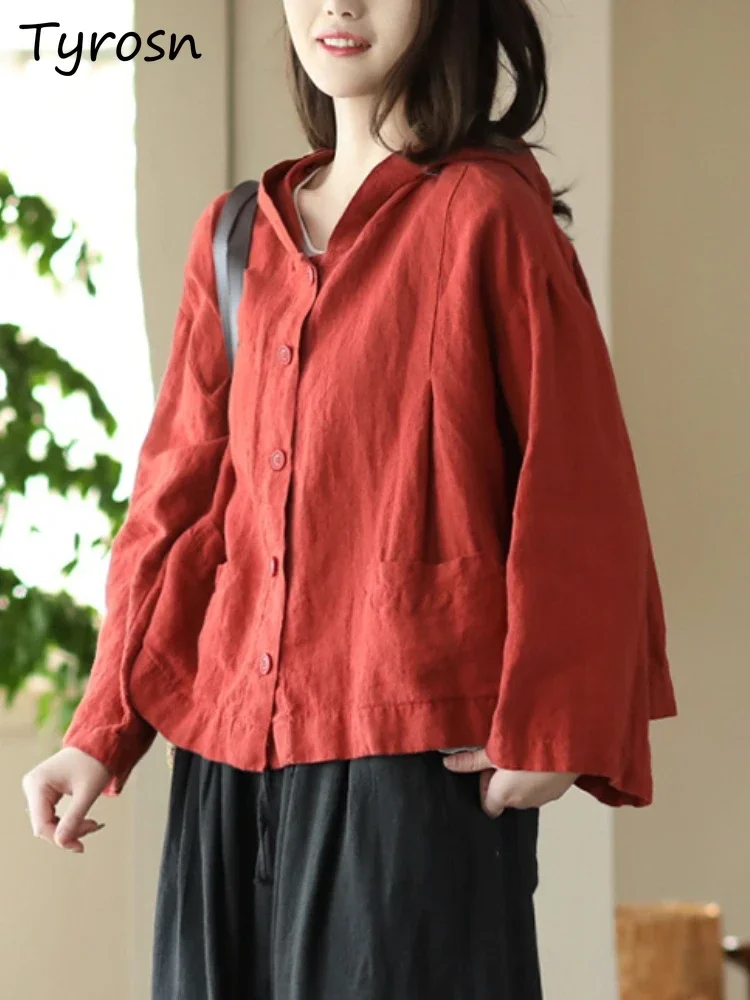 Куртки женские для отдыха свободные удобные однотонные в китайском стиле