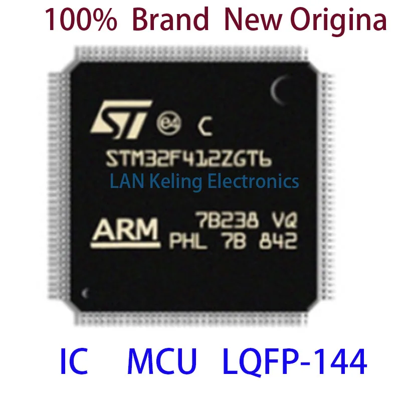 STM32F412ZGT6 STM STM32F STM32F412 STM32F412ZG STM32F412ZGT 100% Brand New Original IC MCU LQFP-144