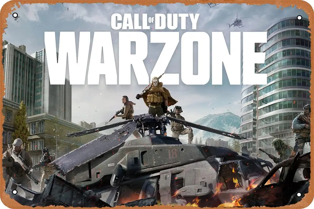 Clilsiatm винтажная игровая жестяная вывеска постер Вызовная в Турбине