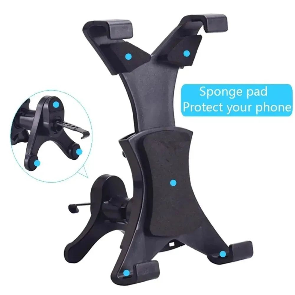 Автомобильный держатель для планшета с вентиляционным отверстием, автомобильное крепление, универсальная подставка для планшета, автомобильное крепление, совместимое с планшетами 7–12 дюймов iPad Pro Mini Air 2