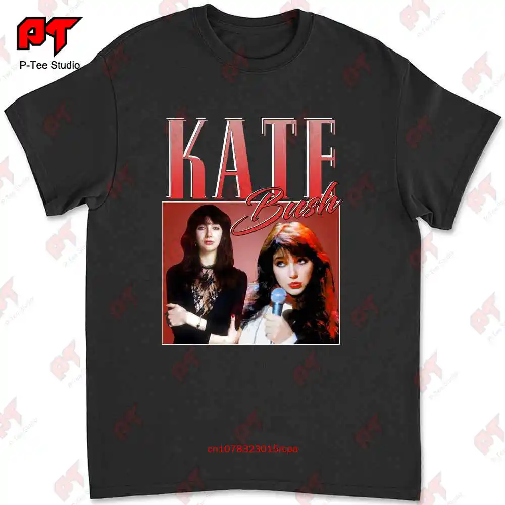 Детская музыкальная футболка ZXER с надписью Kate Bush