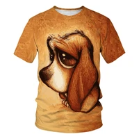 funny t shirt animal dog 3d printed kids t shirt fashion casual cartoons t shirt boys girls childrens clothing