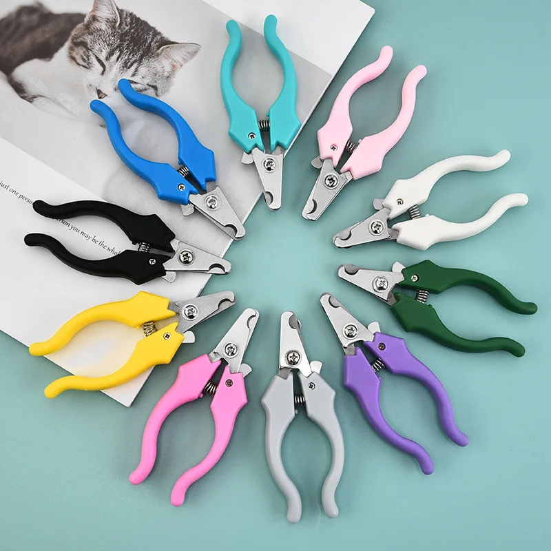 

Stainless Steel Pet Nail Clipper Dog Nail Clippers Cat Nail Knife Scissors Pet Supplies
