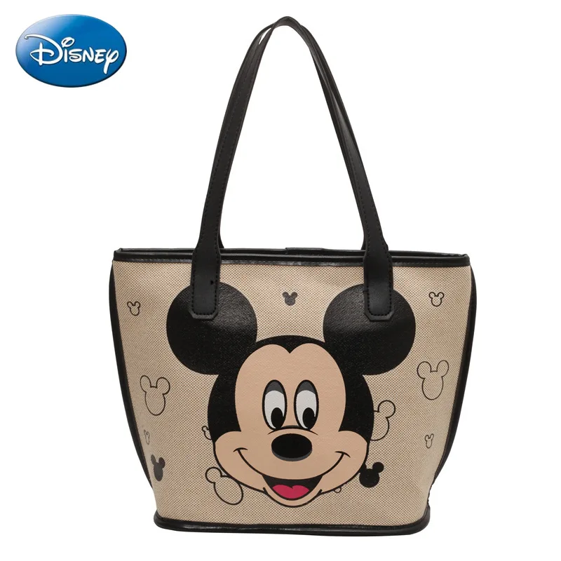 Женская Парусиновая Сумка Через Плечо Disney С Дизайном Микки Мауса