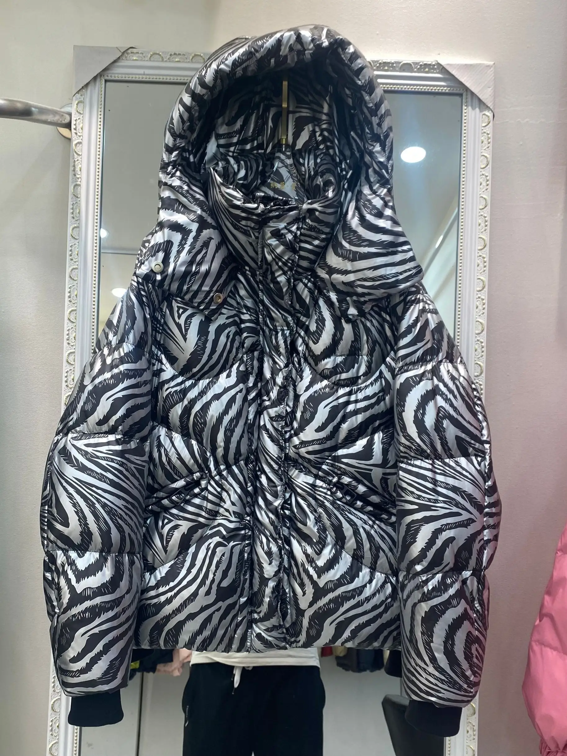 

New Women Hooded Down Jacket White Duck Down Jackets Winter Warm Coats And Parkas Female Outwear