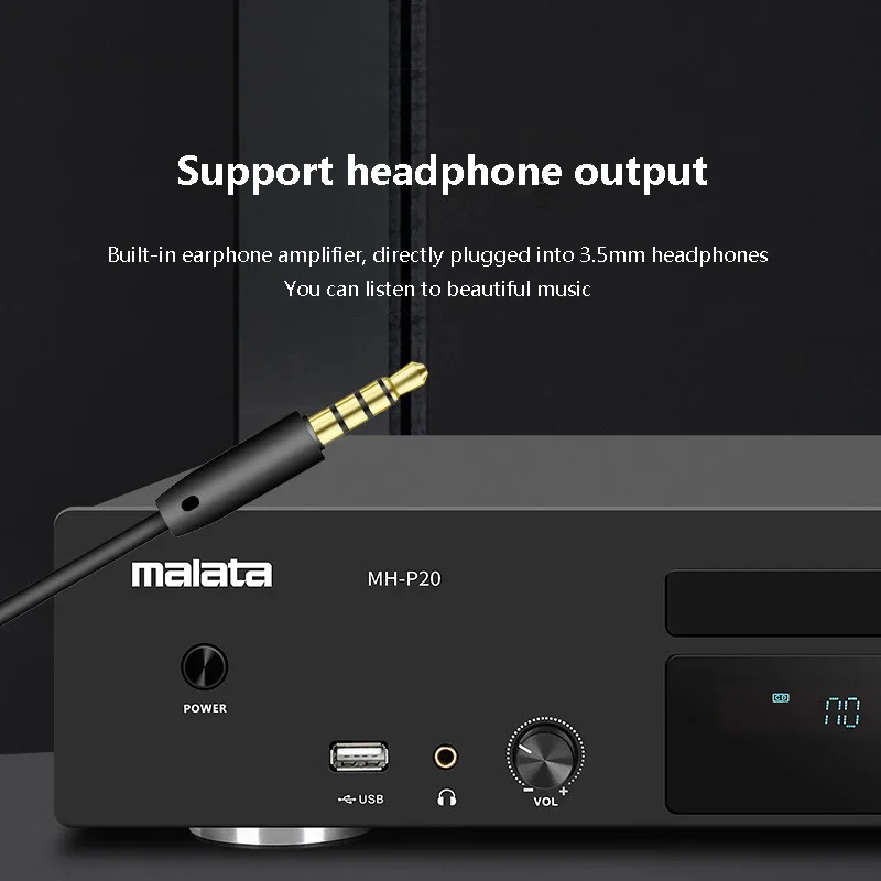 Аудиофильский проигрыватель компакт-дисков класса HIFI с полным балансом чип DSP