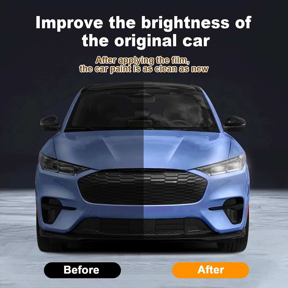 Защитная пленка для краски автомобиля Ford Mustang Mach-E Gt 2022-2023 предварительно