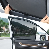 for mercedes benz c class w205 car magnetic side window sunshades mesh shade blind car window curtian 2014 2021