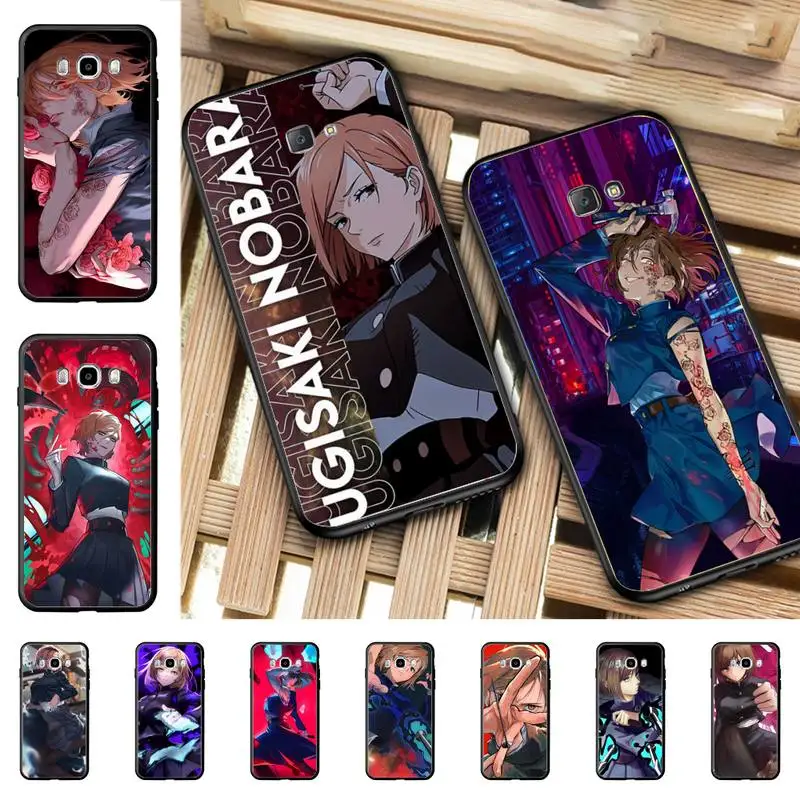 

Jujutsu Kaisen Kugisaki Nobara Phone Case for Samsung J 4 5 6 7 8 prime plus 2018 2017 2016 J7 core
