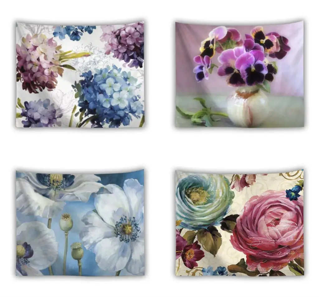 

Настраиваемый настенный гобелен в богемном стиле с рисунком кактуса, банана, листьев, цветов, пляжное полотенце, подушка, тропический цвет