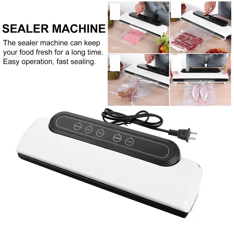 

1 Set Sealing Machine Sealer Tool Food Preservation Packaging Machine (US Plug)