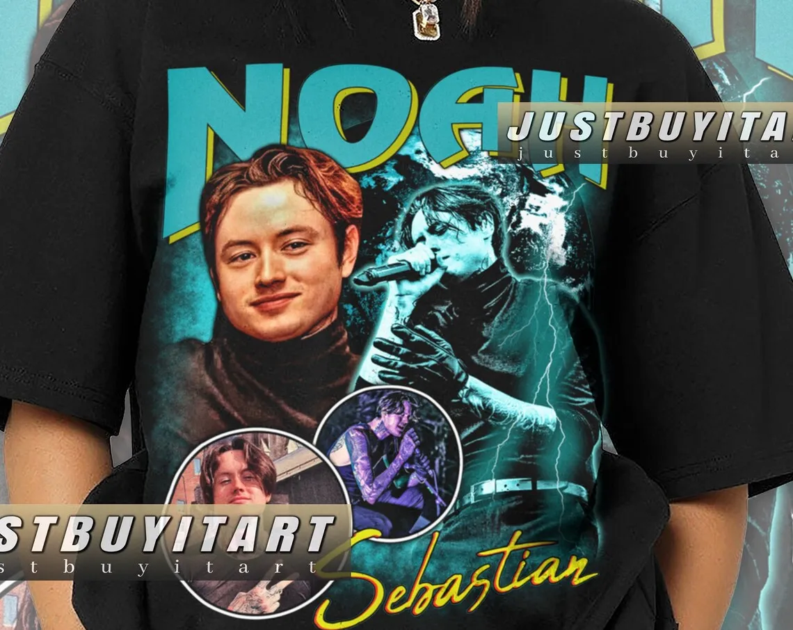 Noah Shirt Винтажная футболка 90-х годов Футболка с рисунком для фанатов Бутлег