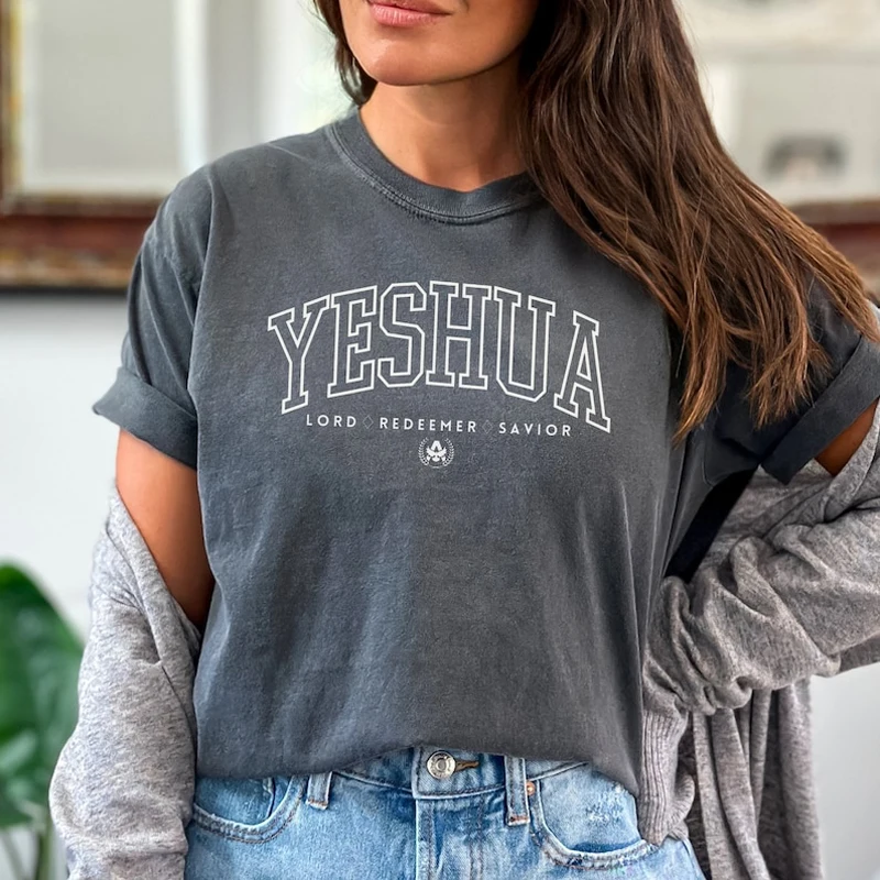 Женские футболки Yeshua из хлопка