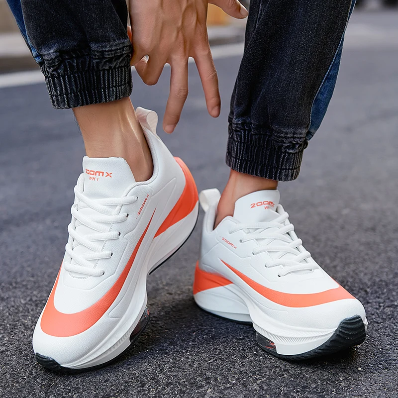 Men Women Sport Running Marathon Shoes Summer Breathable Walking Jogging Sneakers Big Size 36-46 Outdoor Athletic Gy Trainers