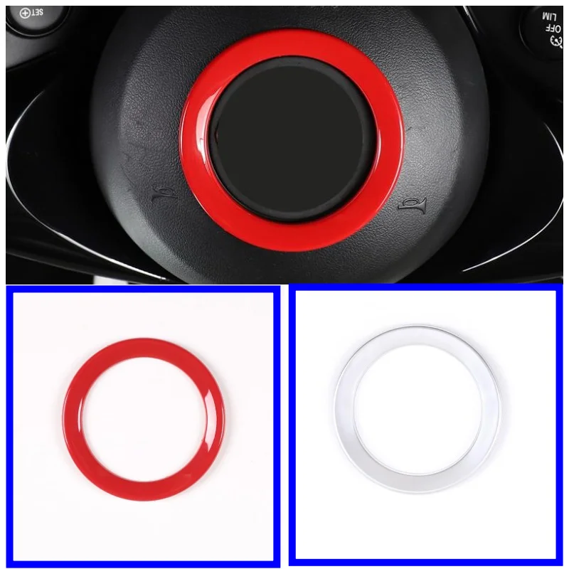 Модифицированное кольцо из АБС-пластика жемчуг серебро центральное рулевое