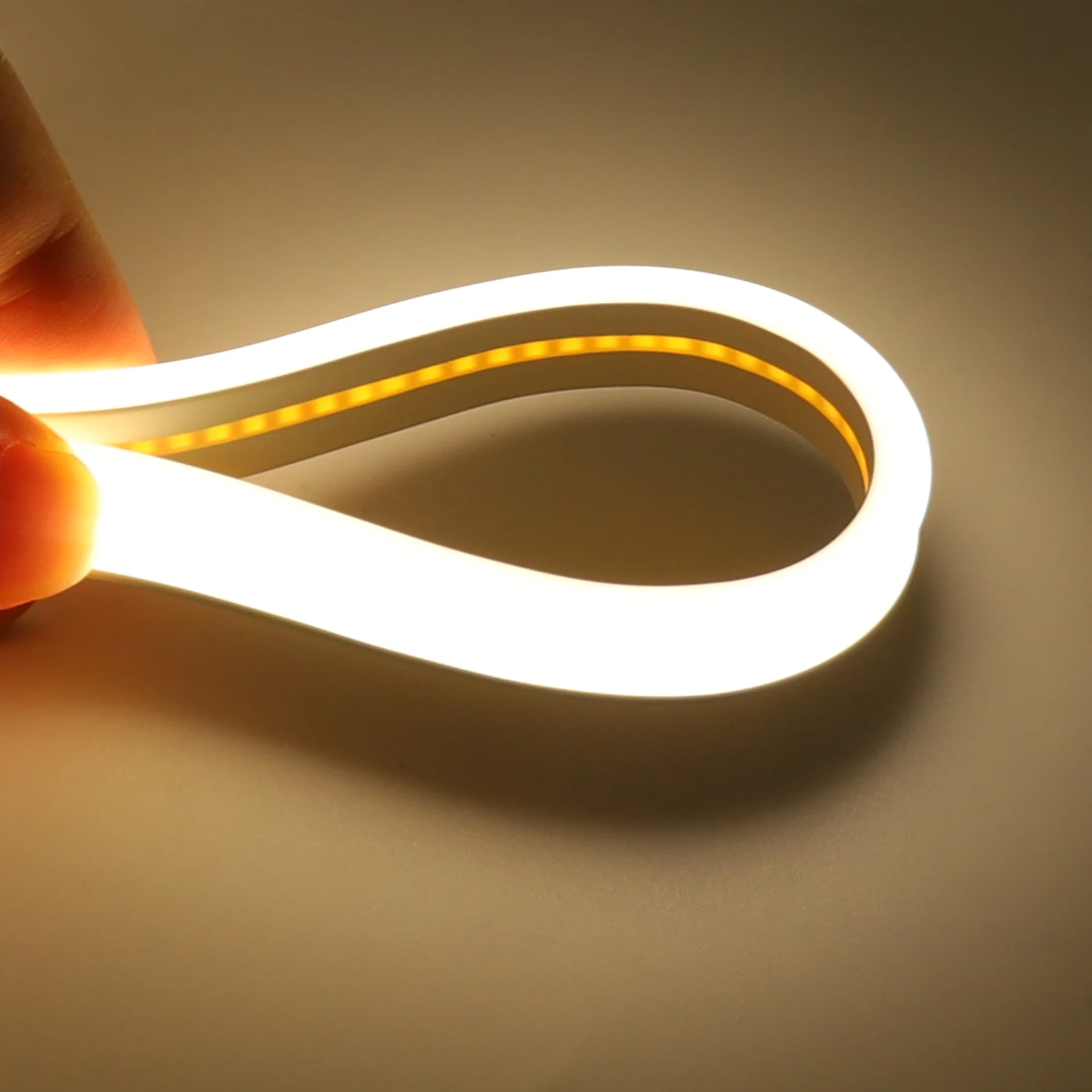 

Светодиодная лента COB, неоновая лампа, 12 В, 24 В, передняя + Боковая подсветка, гибкая светодиодная лента COB, 320 светодиодов, линейная лампа высокой плотности, водонепроницаемая светодиодная лента