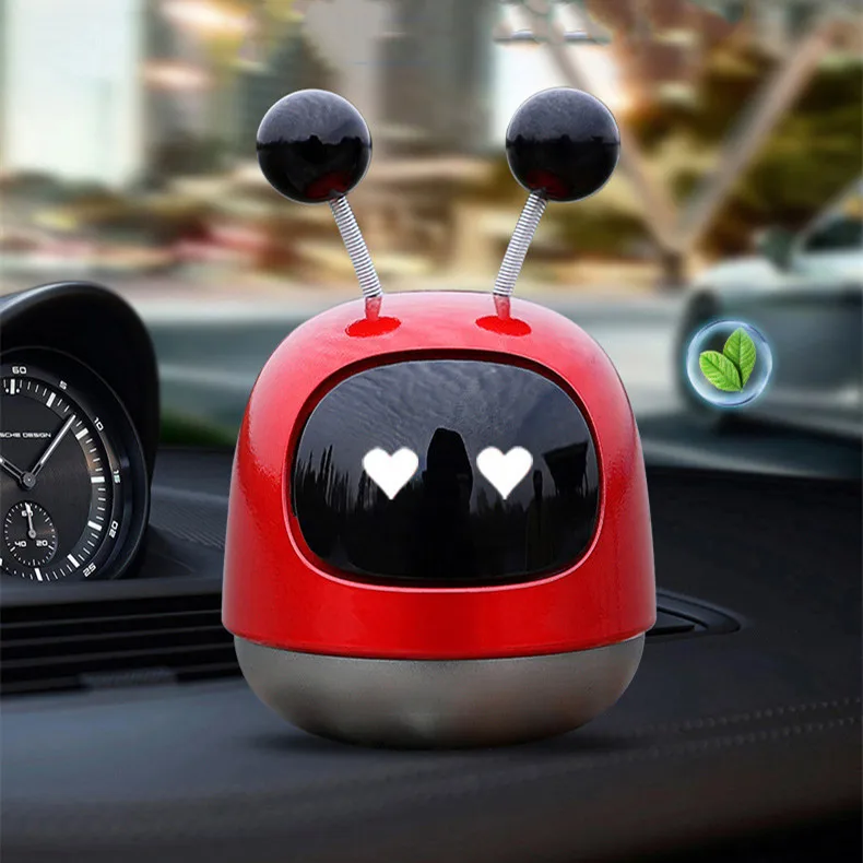 

Car Air Freshener Perfumes and Fragrances Diffuser Solid Parfum Kawaii Robot Vent Freshener for Auto Interior Decor Accessories