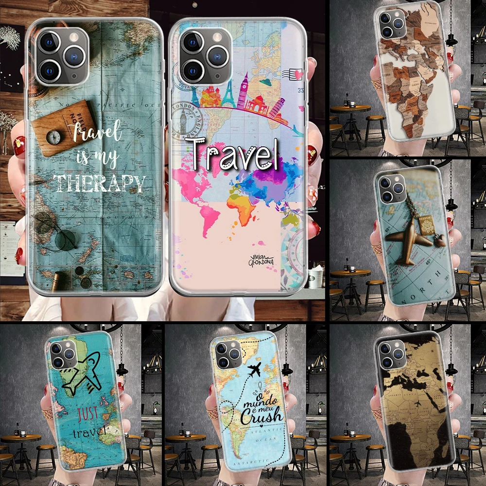 Мягкий чехол для IPhone 11 12 13 14 Pro MAX 15 + XR X XS Mini Apple 8 7 Plus 6S SE