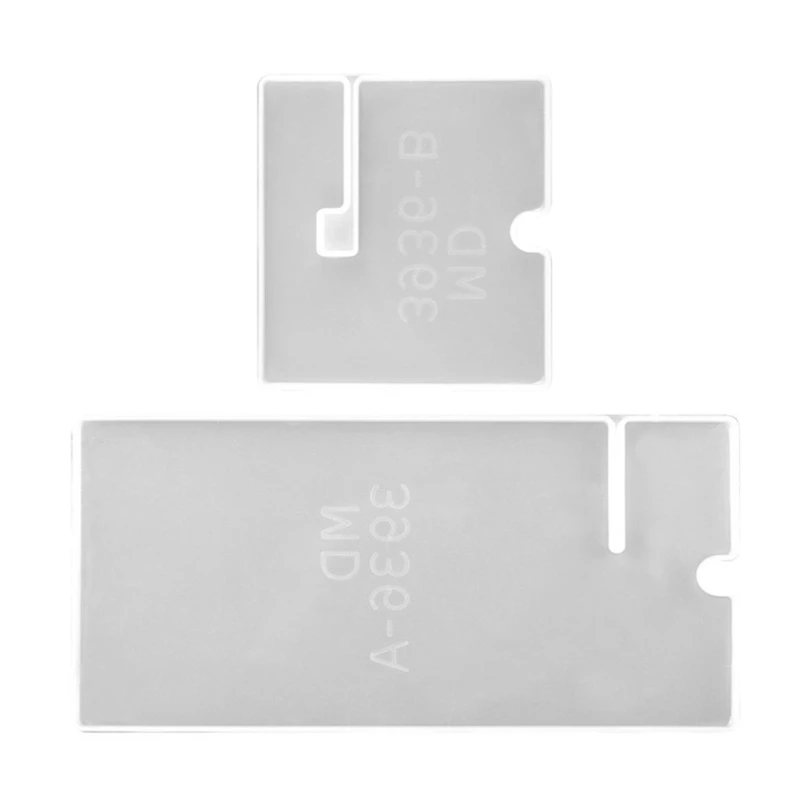 

2 шт., силиконовые формы для эпоксидной смолы