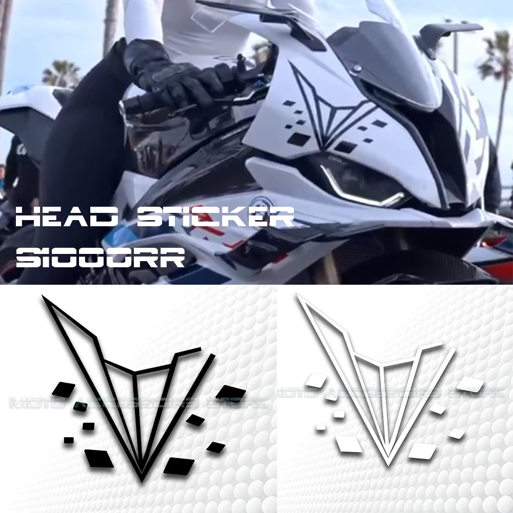 

S1000RR 2019 2020 2021 2022 2023 Motorcycle accessories Sticker Decal For BMW S1000RR Head sticker New Drawing