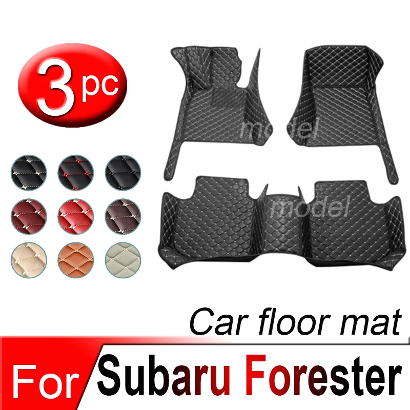 

For Subaru Forester 2023 2022 2021 2020 2019 Car Floor Mats Auto Interiors Covers Carpets Accessories Foot Pads Waterproof Rugs