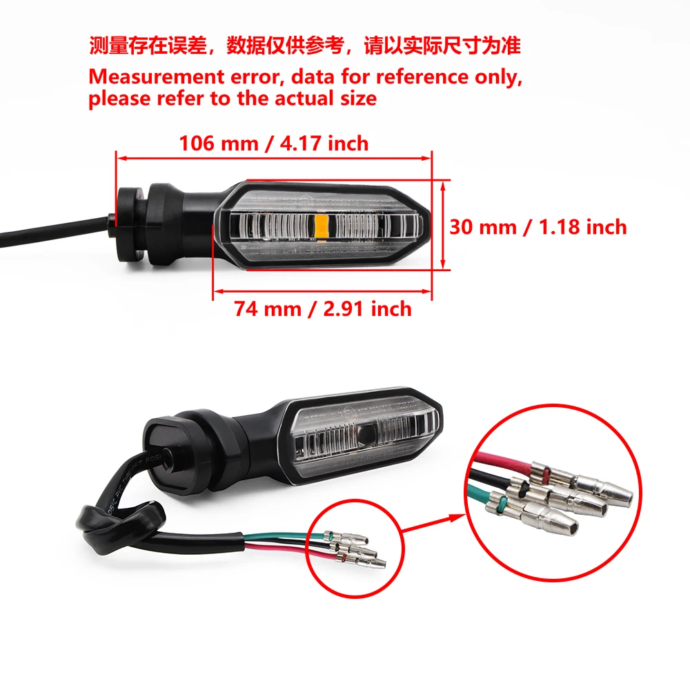 Аксессуары для мотоциклов светодиодный индикатор поворота мигалка HONDA NC700 NC750 S X