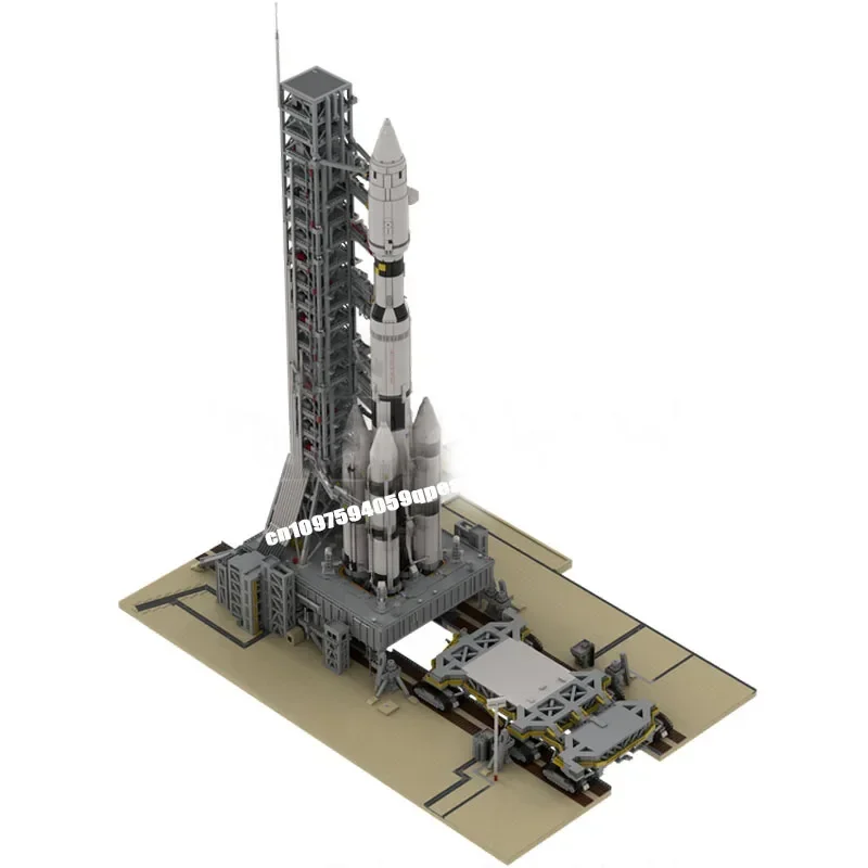 Фото Новинка, 5888 шт., популярная серия космических технологий, Moc Launch Complex 39, модель, головоломка на заказ, креативные идеи «сделай сам», детская игрушка, подарок на день рождения №4