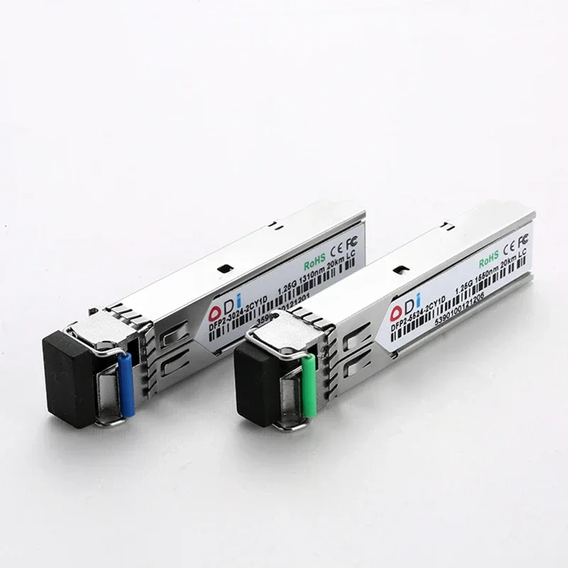 Module for OLT ONU switch SFP20km Optic Transceiver sfp 1.25g 20km 1550/1310nm lc SC/FC/ST a pair 1310nm/1550nm